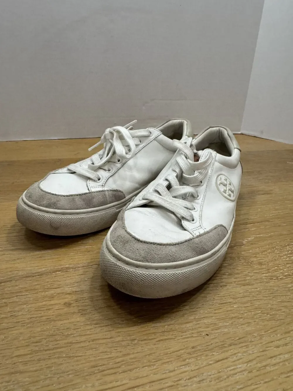 Tory Burch Sneakers White Womens Size 9.5